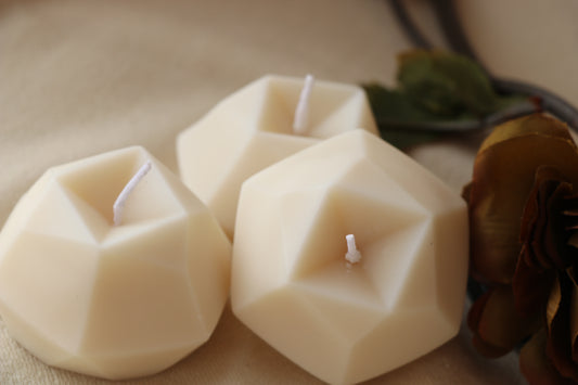 Diamond Cube Candles