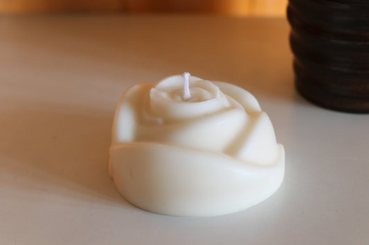Rose flower Soy Wax Candles
